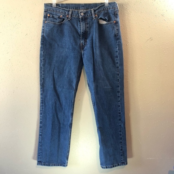 Levi's 514 Jeans straight-fit Relaxed Medium Wash - Picture 3 of 8